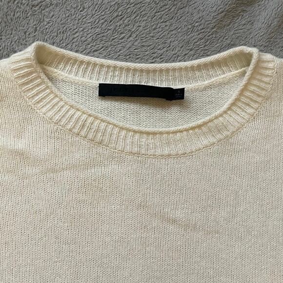 Jenni Kayne Everyday Sweater Wool Cashmere Blend Size S Quiet Luxury Old Money - Picture 5 of 11